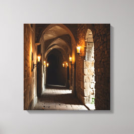 Canvas Print  (Castle Cooridor-2) キャンバスプリント