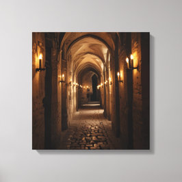 Canvas Print  (Castle Cooridor-4) キャンバスプリント