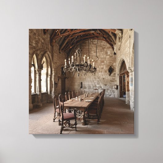 Canvas Print (Castle Dining Hall) キャンバスプリント (正面)