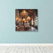 Canvas Print (Castle Dining Hall) キャンバスプリント (インサイチュ (ウッドフロア))