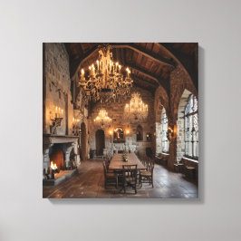 Canvas Print (Castle Dining Hall) キャンバスプリント