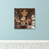 Canvas Print (Castle Dining Hall-2) キャンバスプリント (インサイチュ (ウッドフロア))