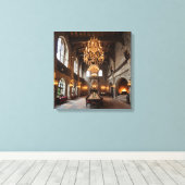 Canvas Print (Castle Dining Hall-3) キャンバスプリント (インサイチュ (ウッドフロア))