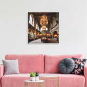 Canvas Print (Castle Dining Hall-3) キャンバスプリント (インサイチュ (リビング))