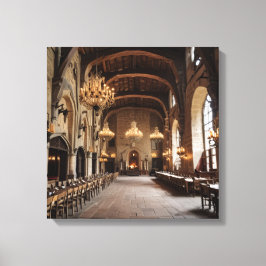 Canvas Print (Castle Dining Hall- 4) キャンバスプリント