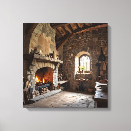 Canvas Print (Castle Kitchen) キャンバスプリント