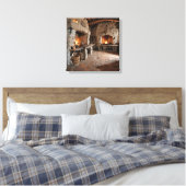 Canvas Print Castle Kitchen-2) キャンバスプリント (インサイチュ (寝室))