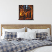 Canvas Print (Castle Stairway-3) キャンバスプリント (インサイチュ (寝室))