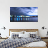Canvas Print - Cityscape at Dawn キャンバスプリント (インサイチュ (寝室))