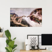 Canvas Print - Creation of Adam ポスター (ホームオフィス)