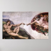 Canvas Print - Creation of Adam ポスター (正面)