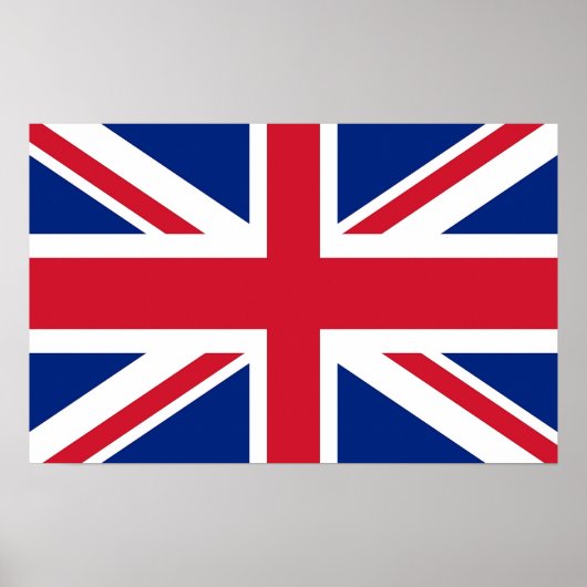 Canvas Print、Flag of Kingdomを使用した統一された印刷 ポスター (正面)