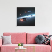 Canvas Print (Galactic Air Force) キャンバスプリント (インサイチュ (リビング))