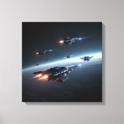 Canvas Print (Galactic Air Force) キャンバスプリント (正面)