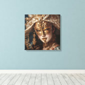 Canvas Print (Gilded Mask) キャンバスプリント (インサイチュ (ウッドフロア))