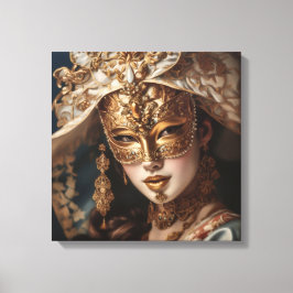 Canvas Print (Gilded Mask) キャンバスプリント