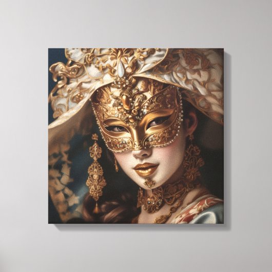 Canvas Print (Gilded Mask) キャンバスプリント (正面)