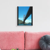 Canvas print - Golden Gate Bridge キャンバスプリント (インサイチュ (リビング))