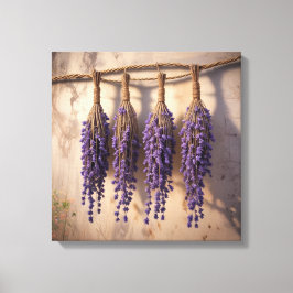 Canvas Print (Hanging Lavender Bundles) キャンバスプリント