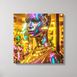 Canvas Print (Metallic Woman) キャンバスプリント