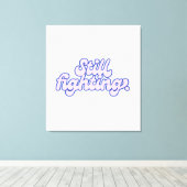 Canvas Print – Minimalist Inspirational Wall Art キャンバスプリント (インサイチュ (ウッドフロア))