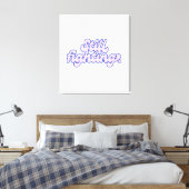 Canvas Print – Minimalist Inspirational Wall Art キャンバスプリント (インサイチュ (寝室))