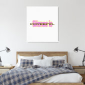 Canvas Print – Minimalist Motivational Wall Art キャンバスプリント (インサイチュ (寝室))