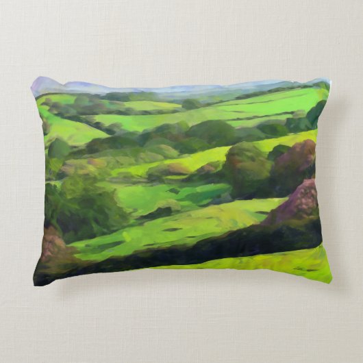 Canvas Print of Kent - The Garden of England アクセントクッション (正面)