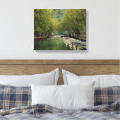 Canvas Print of Vasse Canal, Annecy, France キャンバスプリント (インサイチュ (寝室))