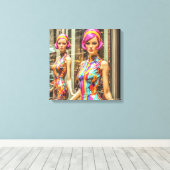 Canvas Print (Reflections) キャンバスプリント (インサイチュ (ウッドフロア))