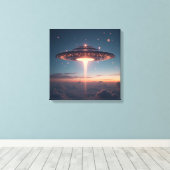 Canvas Print (Sparkling Starship) キャンバスプリント (インサイチュ (ウッドフロア))