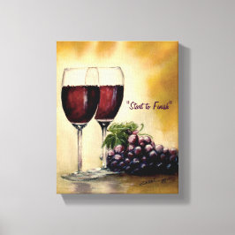 Canvas Print - "Start to Finish" キャンバスプリント