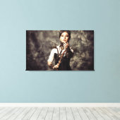 Canvas Print - Steampunk Art Women 'Tame' キャンバスプリント (インサイチュ (ウッドフロア))
