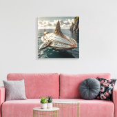 Canvas Print (Submergable UFO) キャンバスプリント (インサイチュ (リビング))