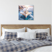 Canvas Print (submersible UFO) キャンバスプリント (インサイチュ (寝室))
