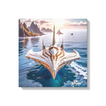 Canvas Print (submersible UFO)
