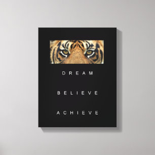 Canvas Print Successゴールやる気を起こさせる引用文 キャンバスプリント