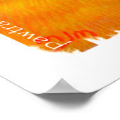 Canvas Print - Sun Conure ポスター (角)