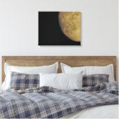 Canvas Print with close up Moon キャンバスプリント (インサイチュ (寝室))