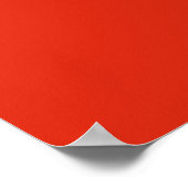 Canvas Print with Flag of Hong Kong,中国 ポスター (角)