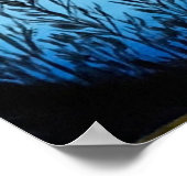 Canvas Print with Sunset ポスター (角)