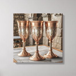 Canvas Prints (Golden Goblets-12) キャンバスプリント