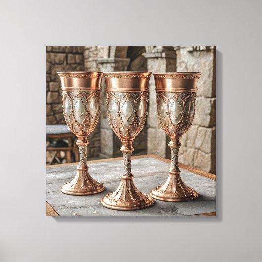 Canvas Prints (Golden Goblets-12) キャンバスプリント (正面)
