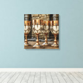 Canvas Prints  (Golden Goblets-12) キャンバスプリント (インサイチュ (ウッドフロア))