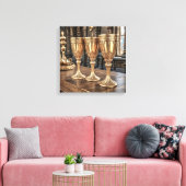 Canvas Prints (Golden Goblets-2) キャンバスプリント (インサイチュ (リビング))