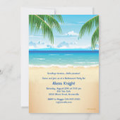 Canvas Retirementで取得パーティの招待状 招待状 (裏面)