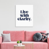 Canvas Wall Art – Modern Minimalist Motivational キャンバスプリント (インサイチュ (リビング))