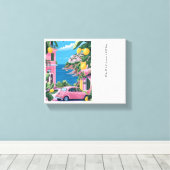 "Canvas Wall Art with Elegant Calligraphy – Inspir キャンバスプリント (インサイチュ (ウッドフロア))