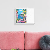 "Canvas Wall Art with Elegant Calligraphy – Inspir キャンバスプリント (インサイチュ (リビング))