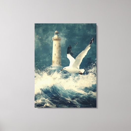 Canvas Wall Art with LIghthouse  キャンバスプリント (正面)